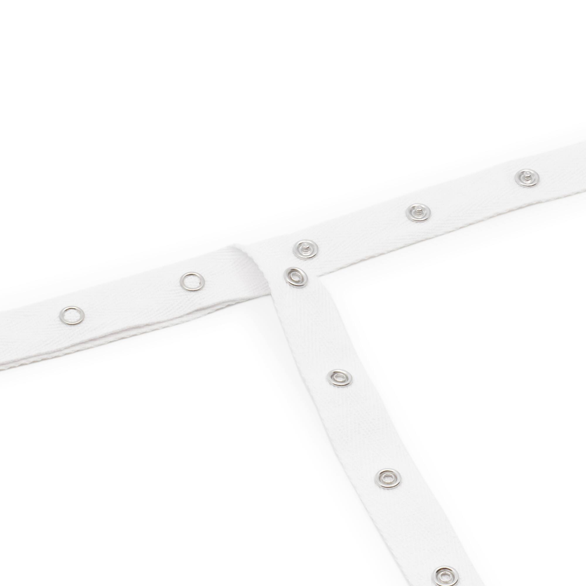Dritz® White Cotton 12 Snap Tape, 8yd.